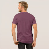 LÖWE IST DER KÖNIG Tri-Blend SHIRT (Rückseite voll)
