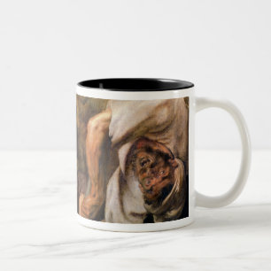Löwe-Jagd, Sonderkommando von zwei Männern und e Zweifarbige Tasse