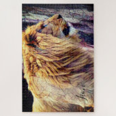 Löwe [Jigsaw puzzle: 1014P] Puzzle (Vertikal)