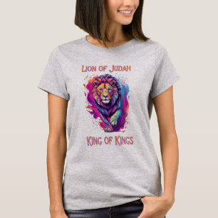 Löwe Juda Christlicher Glaube Jesus Gabe T-Shirt