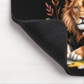Löwe Juda Lamm Gott Christlicher Glaube Design Mousepad (Ecke)