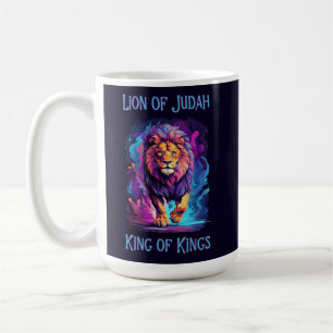 Löwe Judah Faith Jesus Christliches Geschenk Kaffeetasse