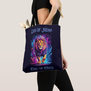 Löwe Judah Faith Jesus Christliches Geschenk Tasche