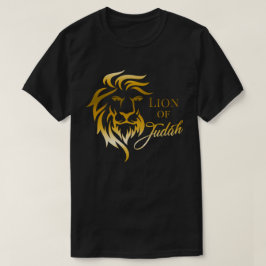 Löwe Judah Golden Yellow Christlich Evangelisch T-Shirt