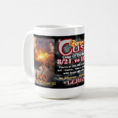 Löwe-Jungfrau-Spitze, große 15 Kaffeetasse (Vorderseite Links)