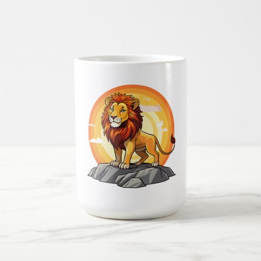 Löwe Kaffeetasse (Mittel)