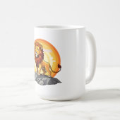 Löwe Kaffeetasse (VorderseiteRechts)