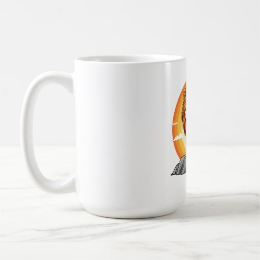 Löwe Kaffeetasse (Links)