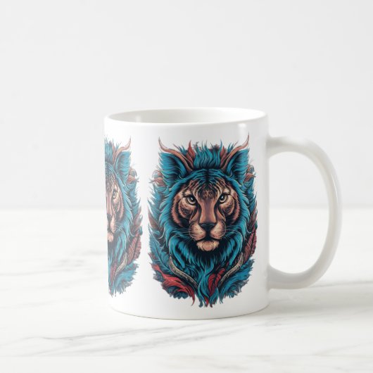 Löwe Kaffeetasse (Rechts)