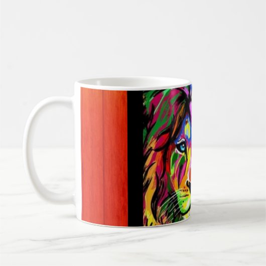 Löwe Kaffeetasse (Links)