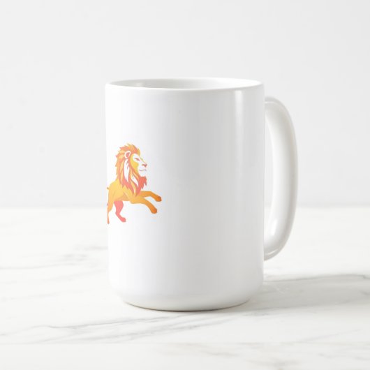 Löwe Kaffeetasse (VorderseiteRechts)