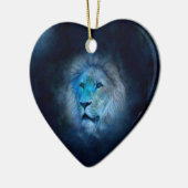 Löwe Keramikornament (Links)