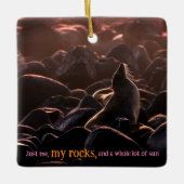 Löwe Keramikornament (Vorderseite)