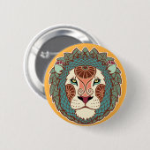 Löwe-Knopf Button (Vorne & Hinten)