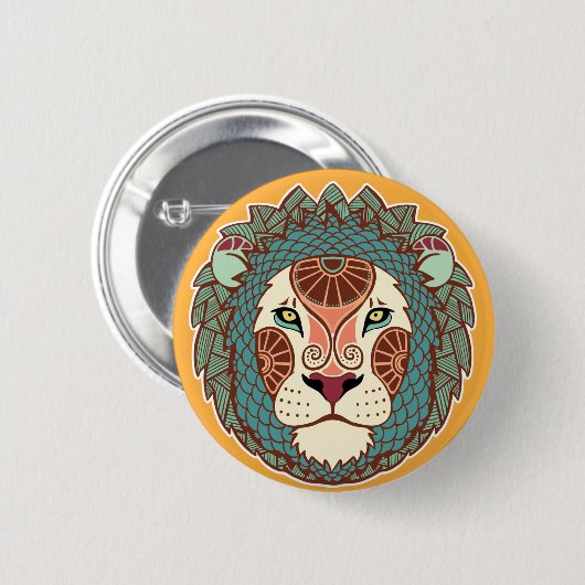 Löwe-Knopf Button (Vorne & Hinten)