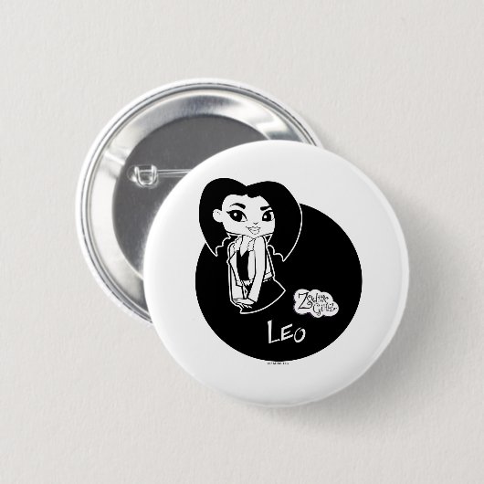 Löwe-Knopf Button (Vorne & Hinten)