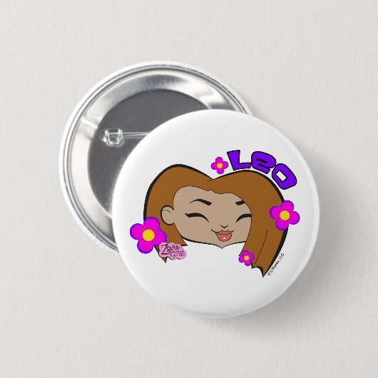 Löwe-Knopf Button (Vorne & Hinten)