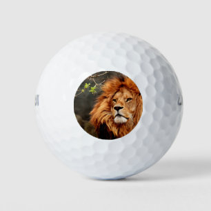 Löwe, König des Dschungels Golfball