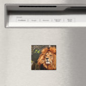 Löwe, König des Dschungels Magnet (In Situ (Geschirrspüler))