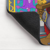 Löwe-König Mousepad (Ecke)