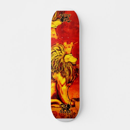 Löwe-König Skateboard Skidone (Vorne)