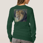 Löwe-König und der T - Shirt Königin-der langen (Rückseite)