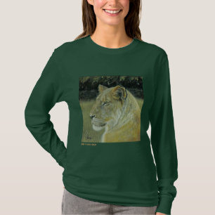 Löwe-König und der T - Shirt Königin-der langen