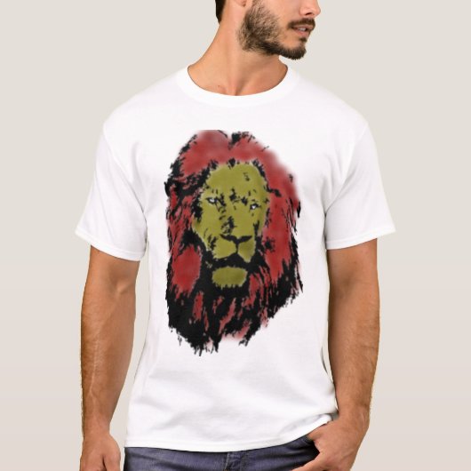 Löwe Kopf lion head T-Shirt (Vorderseite)