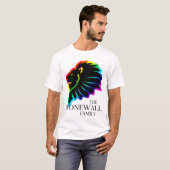 Löwe-Kopf mit Text-T-Shirt T-Shirt (Vorne ganz)