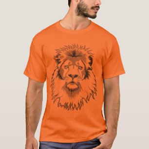 Löwe-Kopf T-Shirt