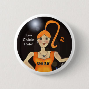 Löwe-Küken-Regel! Knopf Button