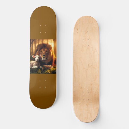 LÖWE & LAMM SKATEBOARD DECK (Vorderseite)