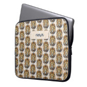 Löwe Laptopschutzhülle (Vorderseite Links)