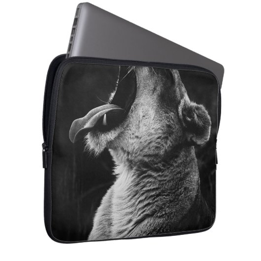 Löwe Laptopschutzhülle (Vorne Rechts)