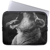 Löwe Laptopschutzhülle (Vorderseite)