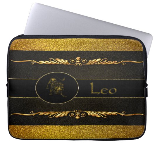 Löwe Laptopschutzhülle (Vorderseite)