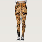 Löwe-Leggings Leggings (Vorderseite)