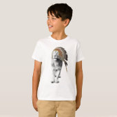 Löwe-Leiter T-Shirt (Vorne ganz)