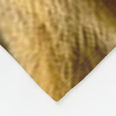 Löwe-Liebe-Plüsch Fleecedecke (Ecke)