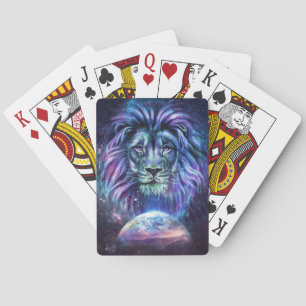 Löwe Liebenswerter Löwe Spielkarten