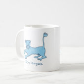 Löwe-Liga Kaffeetasse (Vorderseite Links)