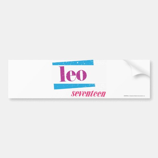 Löwe lila autoaufkleber (Vorne)