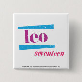 Löwe lila button (Vorderseite)