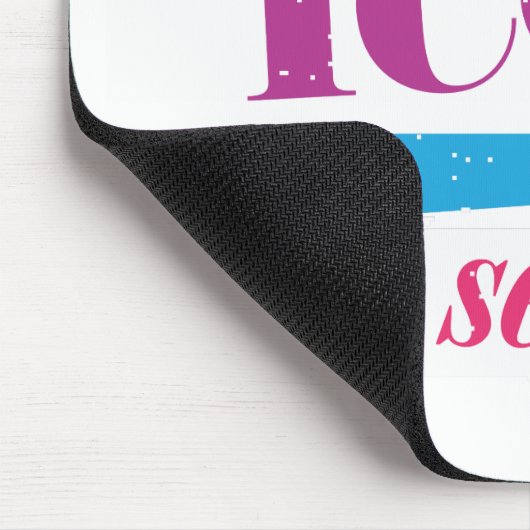 Löwe lila mousepad (Ecke)