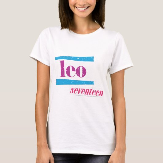 Löwe lila T-Shirt (Vorderseite)
