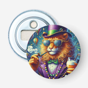 Löwe/Louisiana Mardi Gras Flaschenöffner