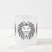 Löwe, Löwe-Mähne, Stolz, Safari Mattglastasse (Mittel)