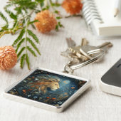 Löwe Löwe Sternzeichen Astrologie Himmelsgeburtsta Schlüsselanhänger (Seite)