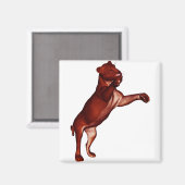 Löwe Magnet (Vorderseite/Rückseite)