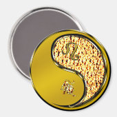 Löwe Magnet (Vorderseite/Rückseite)